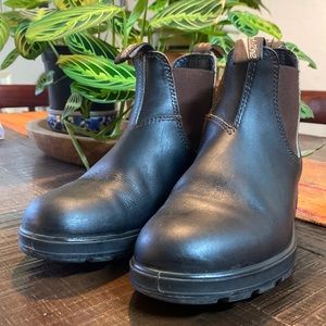 Blundstone #500 size AU 5 Black/Brown Leather Boots